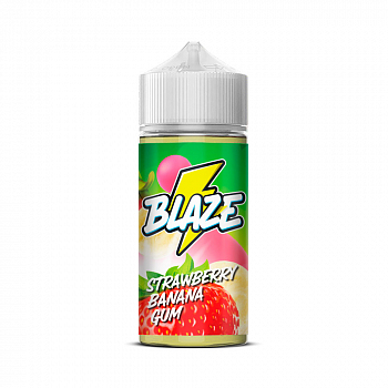 Ар BLAZE Strawberry Banana Gum 100-3