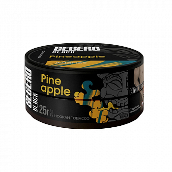 Табак Sebero Black, 25гр "Pineapple / Ананас"